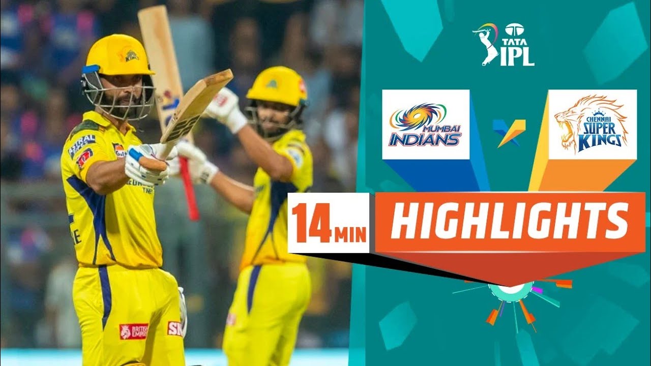 CSK VS MI IPL 2025 FULL MATCH HIGHLIGHTS, Csk vs Mi ipl match highlights !! Ipl 2025 hilights