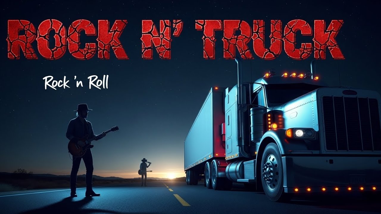 Long Haul Trucker Rock | Country Rock Night Road Playlist