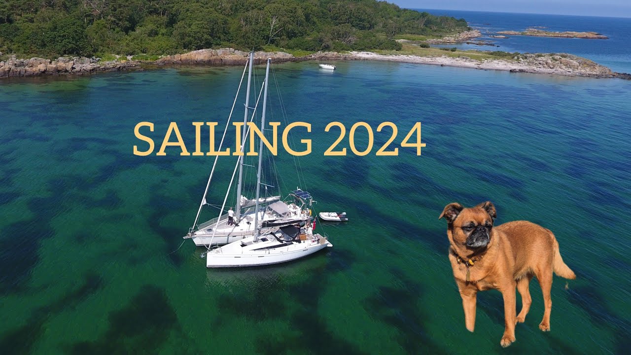 Sailing west coast Sweden 2024. Supposed to cross the North Sea. Anchoring. Hallands Väderö. Mölle