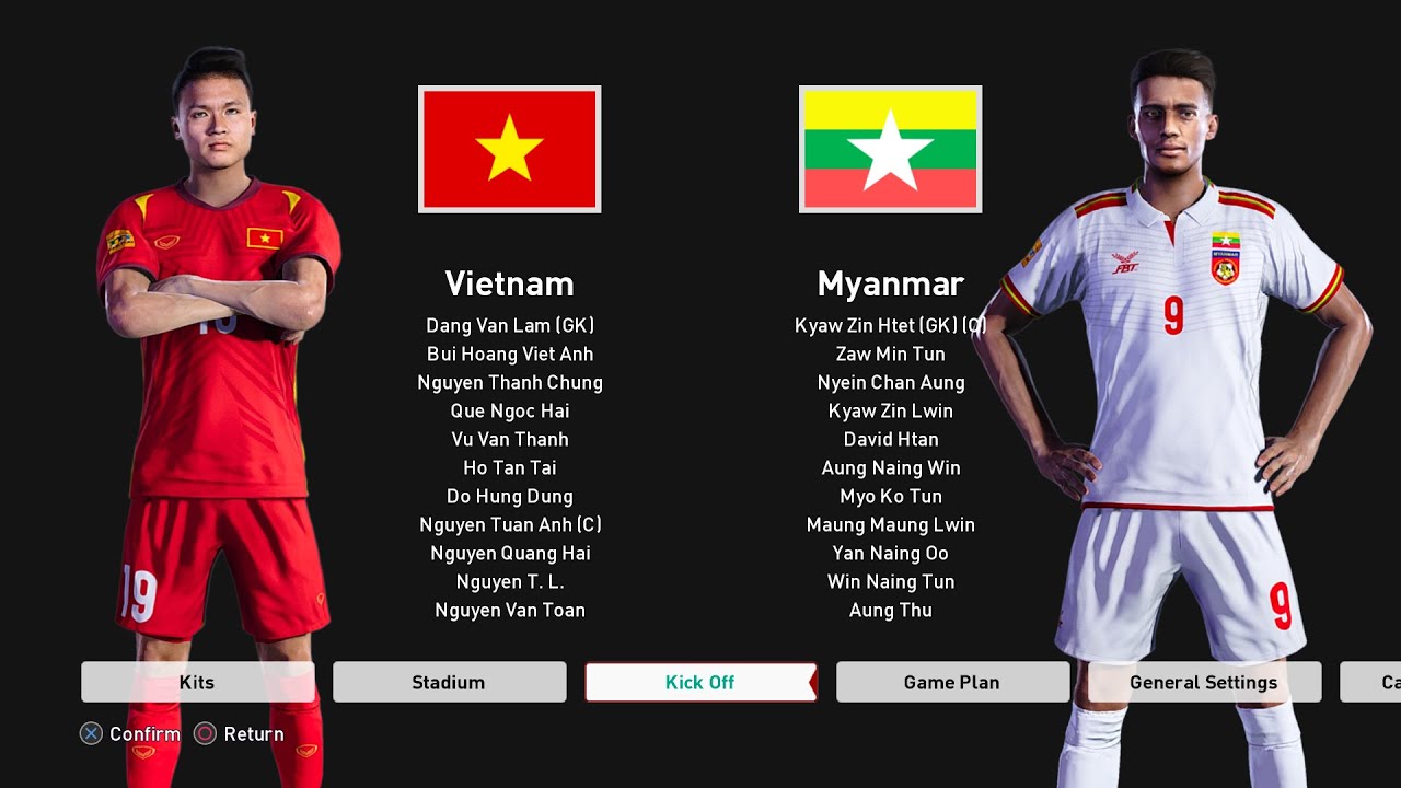 Sp Football Life 2025 - Vietnam vs Myanmar GAMEPLAY PC 2025