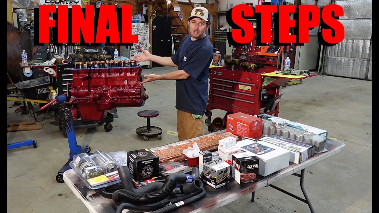 Maybe last steps of adding money to this Jeep 5.0 stroker build.