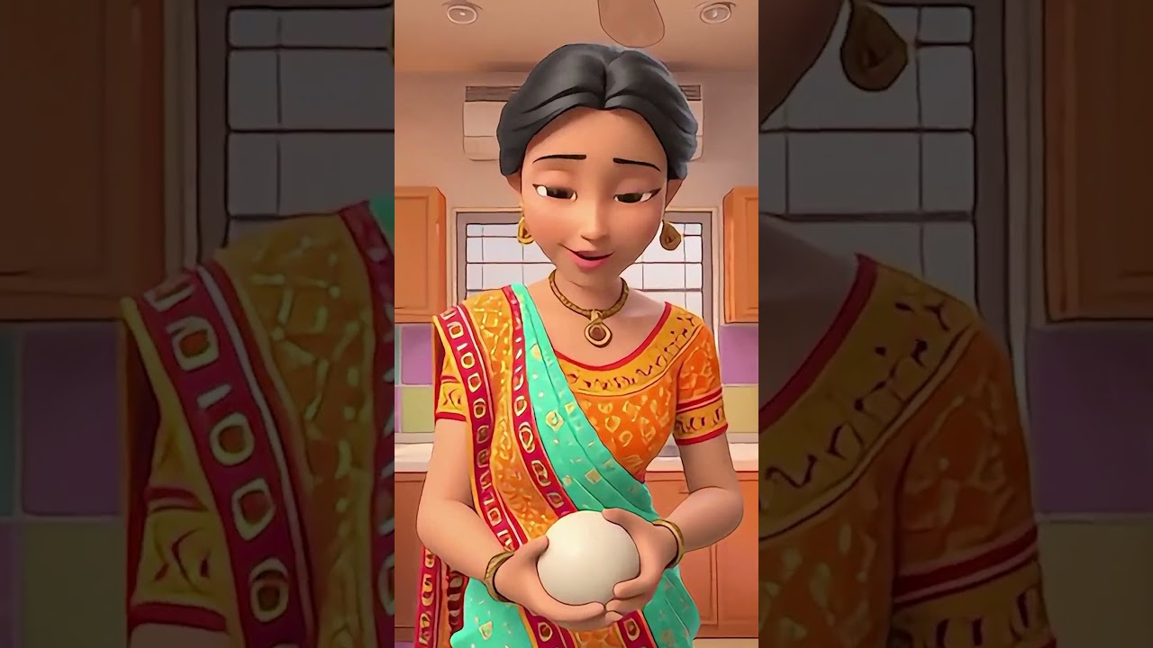 गोल-गोल गोभी का पराठा! 😋 Yummy Gobhi Paratha Song | Kids Food Rhymes 🥟