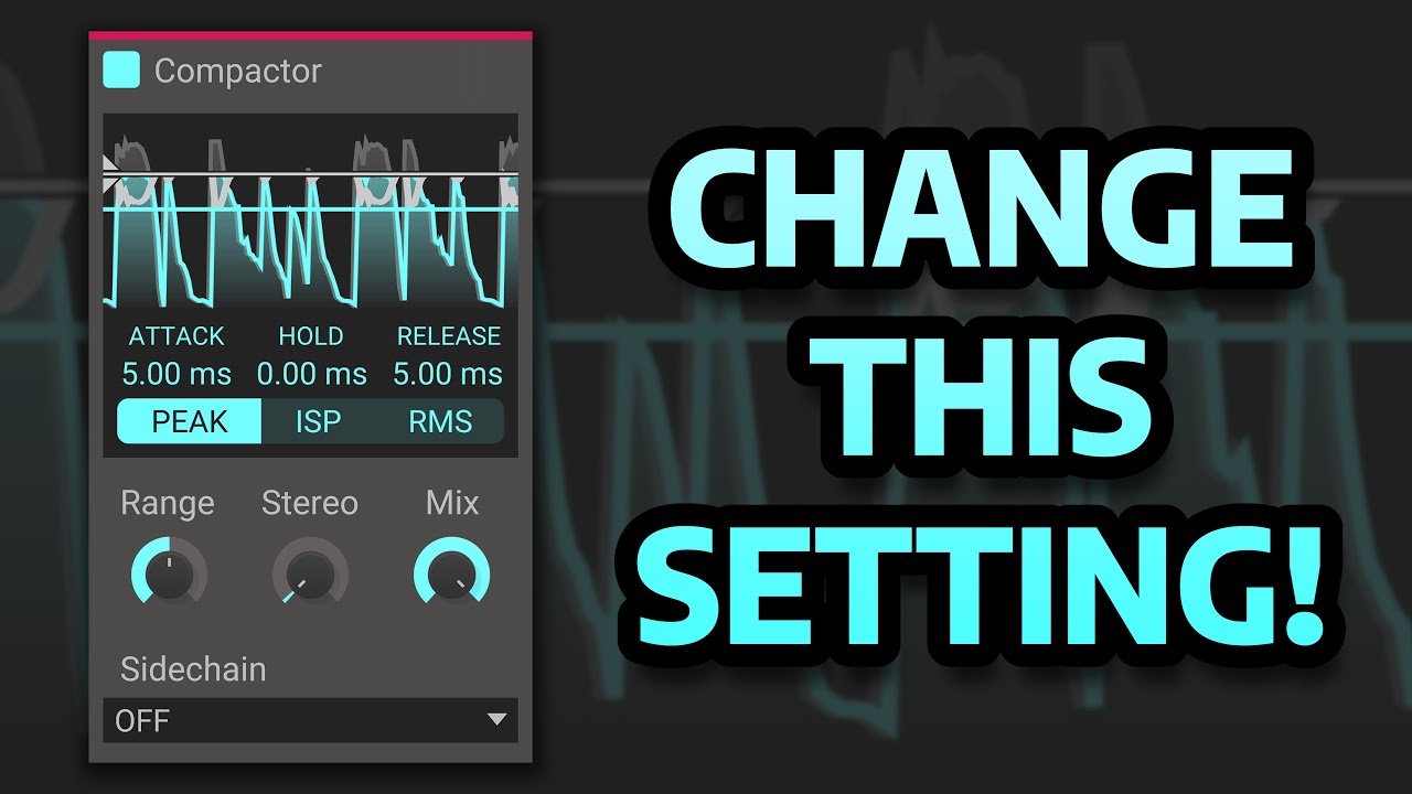 Watch this BEFORE you sidechain with Kilohearts Compactor...