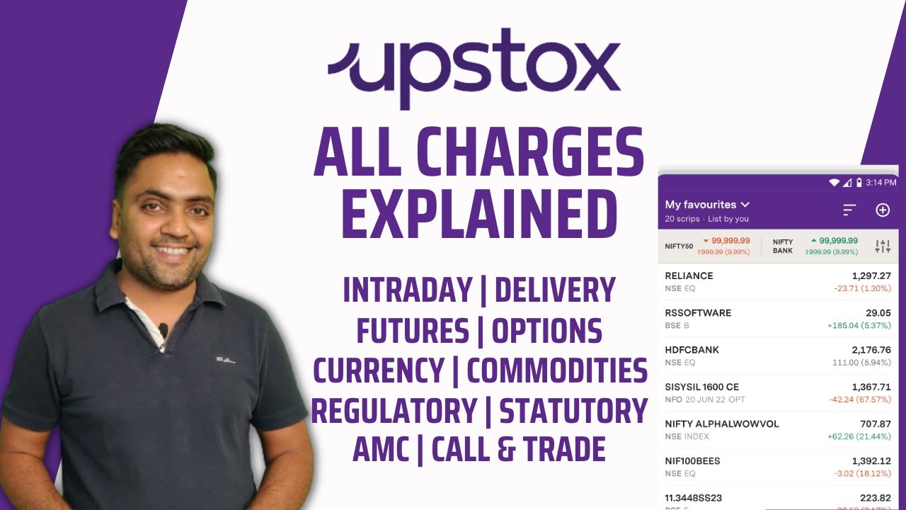 Upstox all charges details | Upstox all charges explained in Hindi