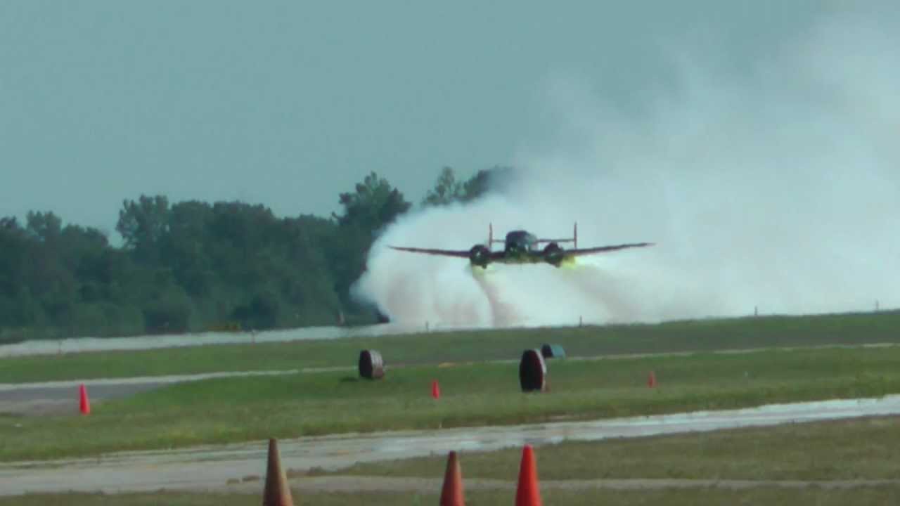 Beech 18 Aerobatics by Matt Younkin at Oshkosh 2011