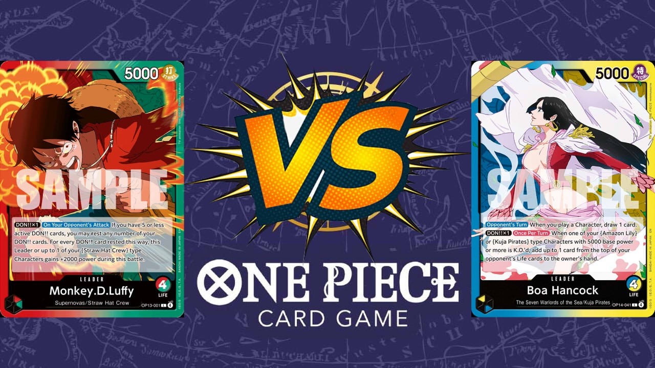 One Piece TCG Round 4 RG Luffy vs Boa
