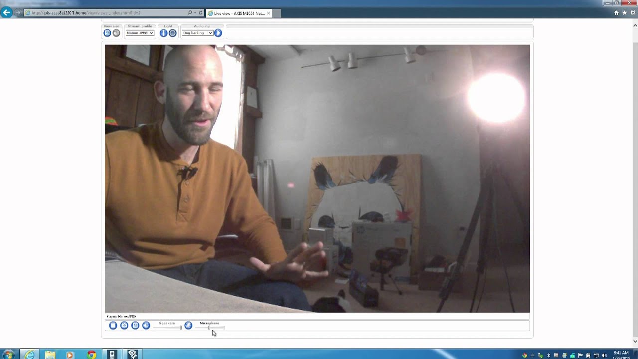 Axis IP Surveillance Camera Introduction