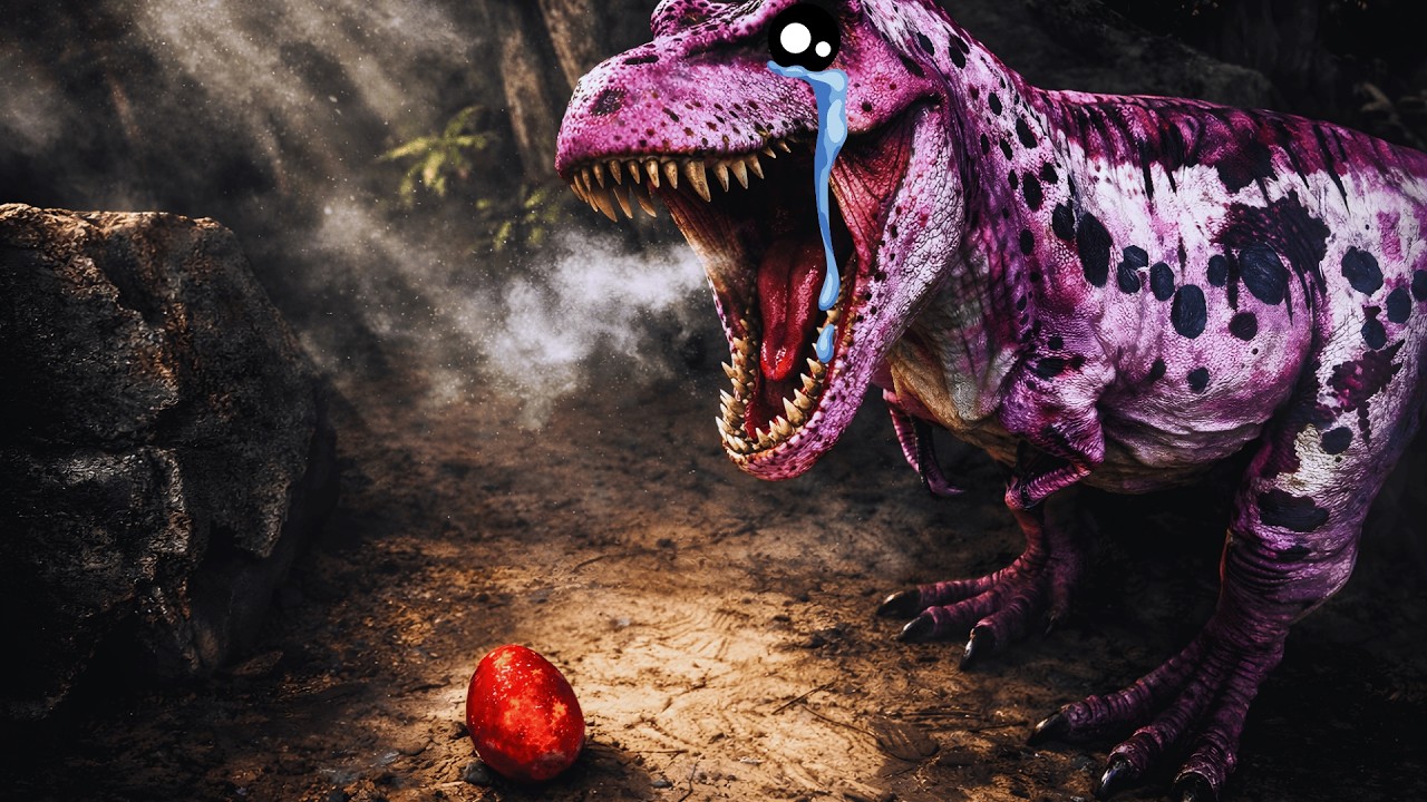 A GRANDE REX PREPARA SEU FILHOTE PARA OS PERGISO DO MUNDO! - ARK SURVIVAL EVOLVED - 100 DIAS