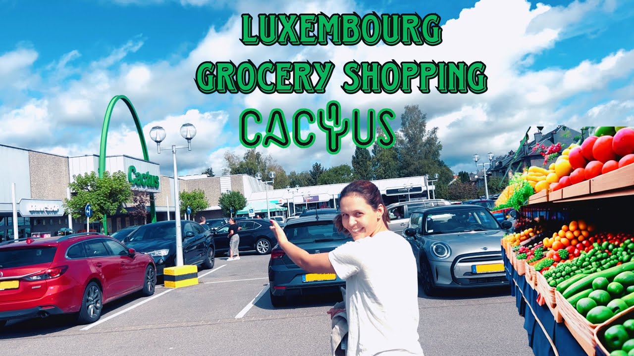 Grocery Shopping in Luxembourg: A Peek into My Day | Cactus Store | Grocery Prices
