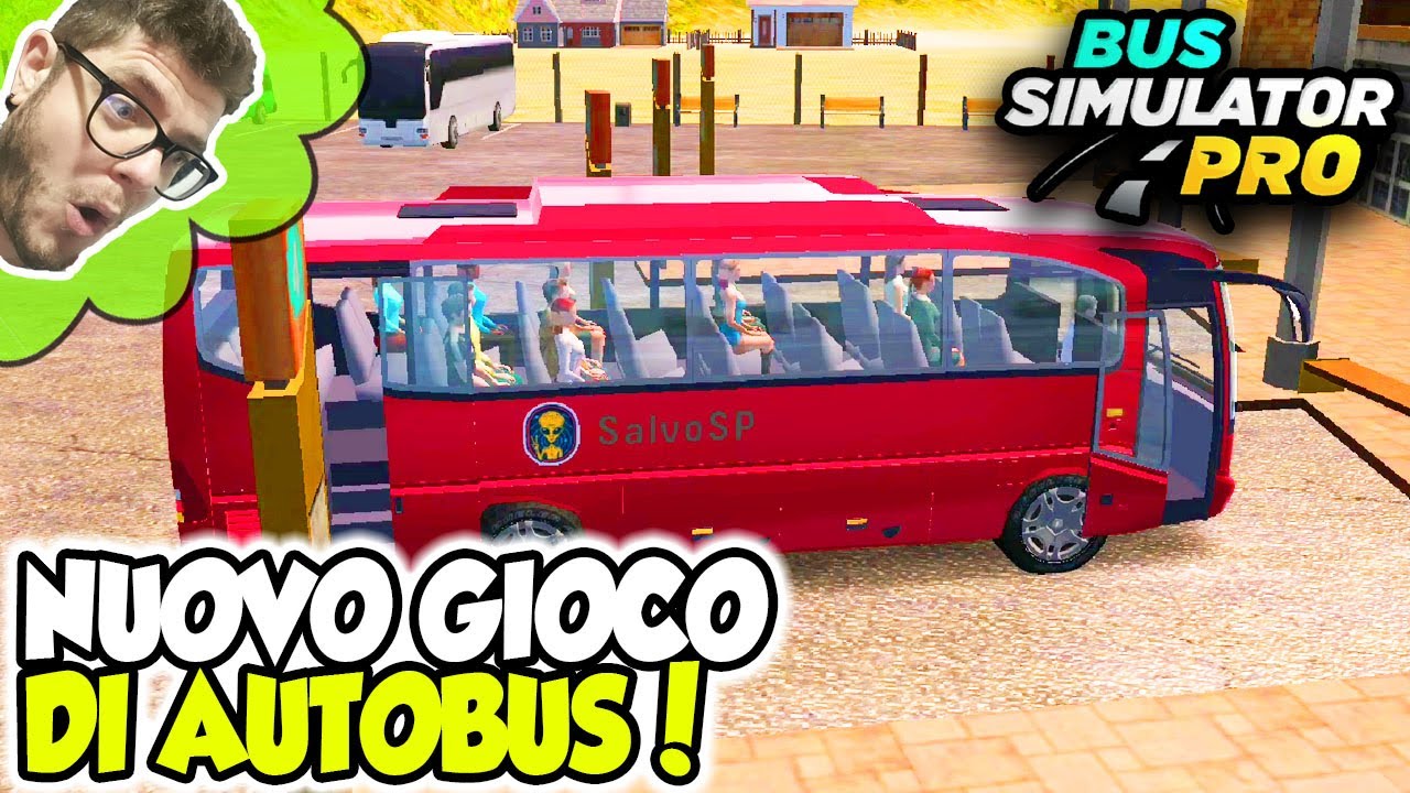 NUOVO GIOCO DI AUTOBUS E FACCIO CASINI ANCHE QUI'! - Bus Simulator PRO - (Salvo Pimpo's)