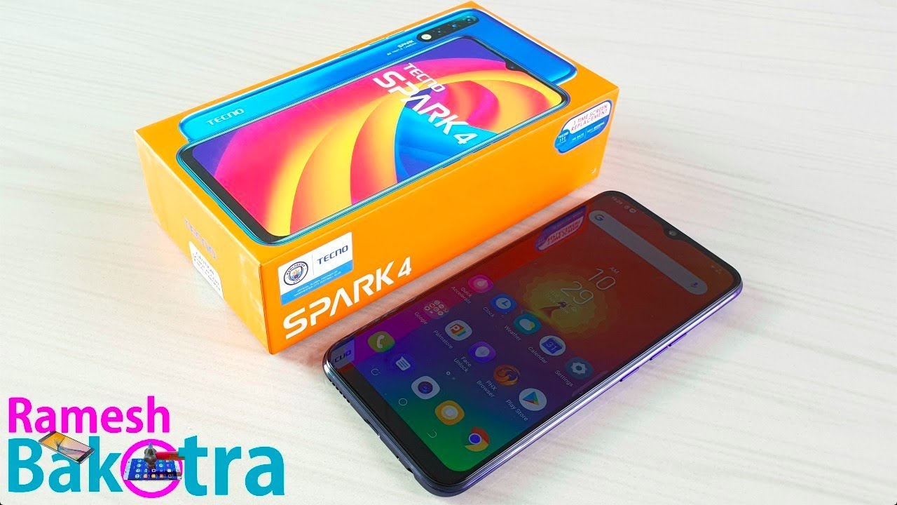Tecno Spark 4 Unboxing and Full Review