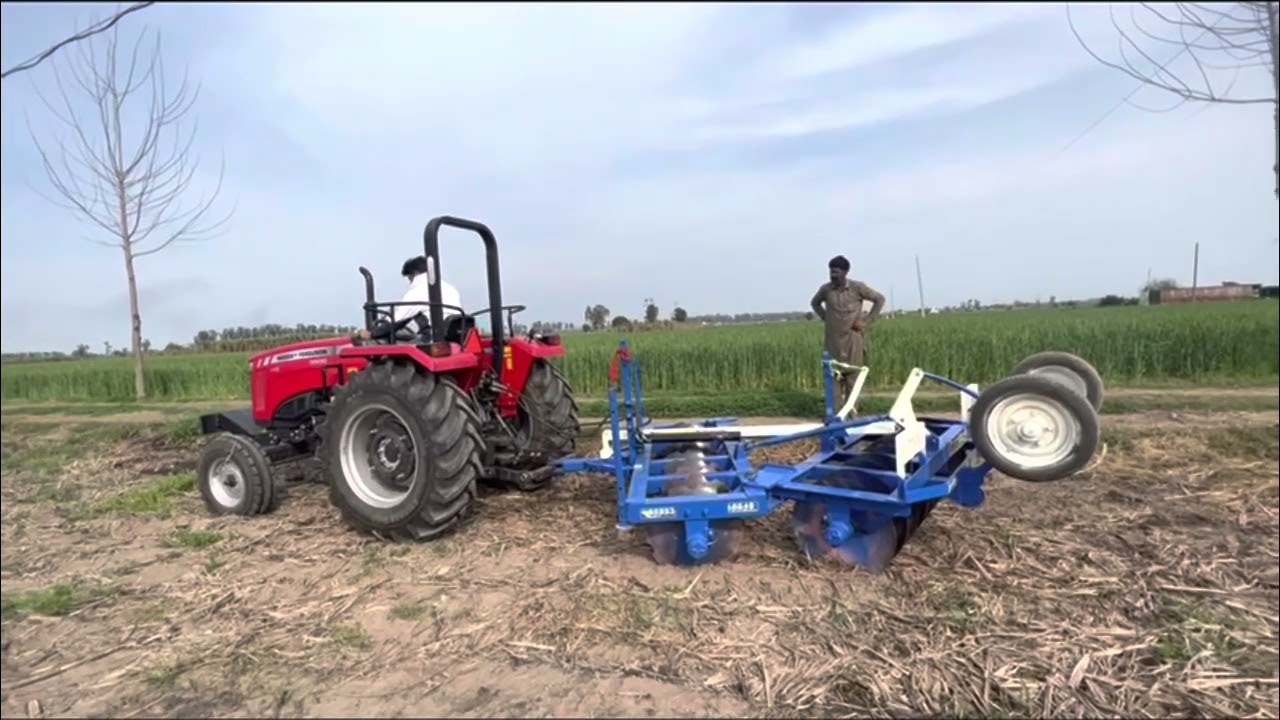 New massey 9500  🚜 check performance new 20 disc.      #farmer #punjab #kisan #punjabi #tractor