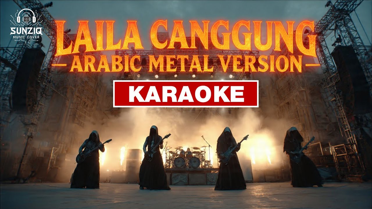 KARAOKE - LAILA CANGGUNG - IYETH BUSTAMI - (Arabic Metal Epic Orchestral Version)
