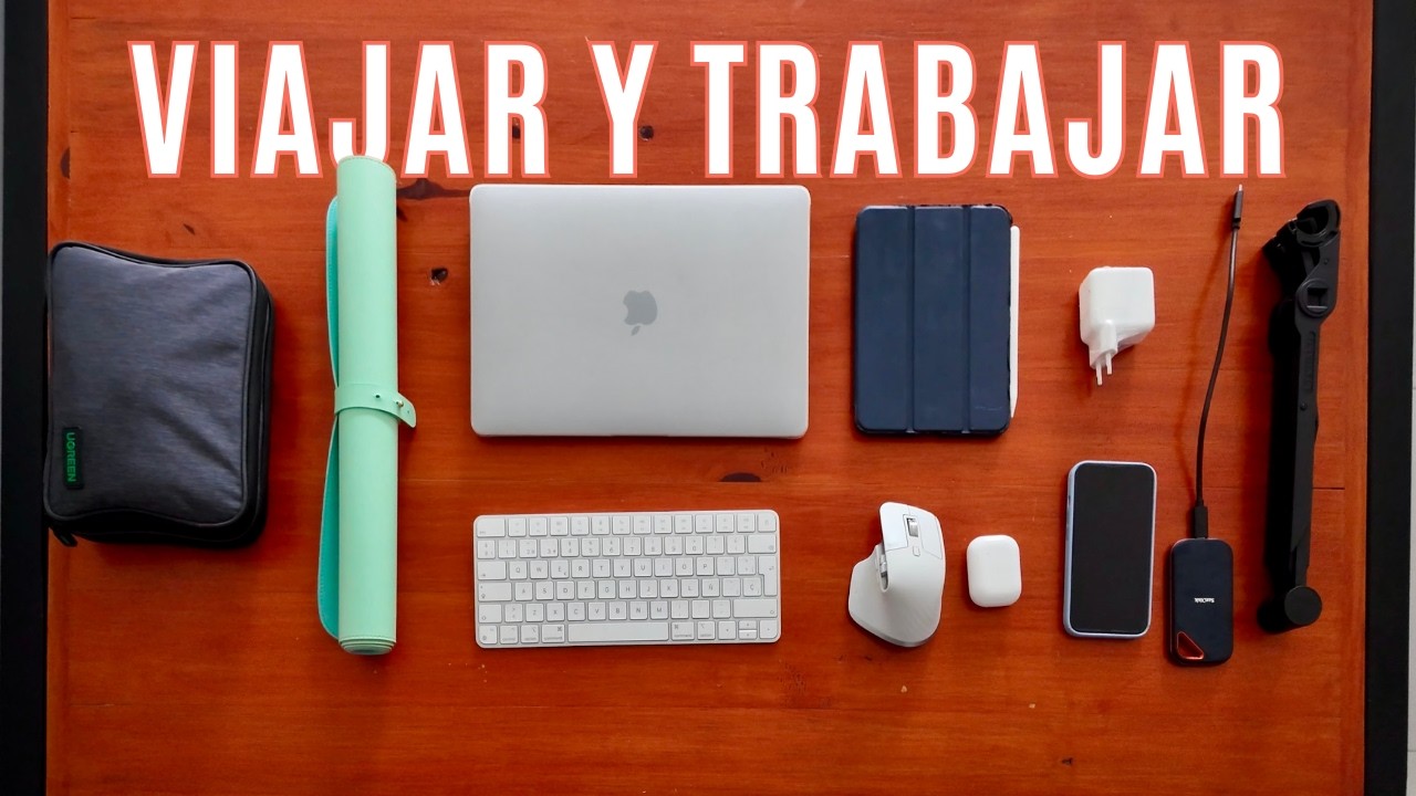 Qu&eacute; llevo como N&Oacute;MADA DIGITAL | Mochila tech de VIAJE