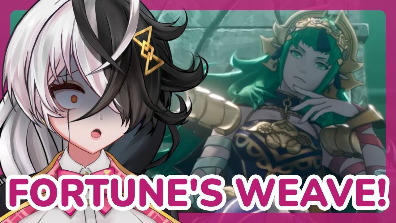 Vtuber Micro Analyzing Fire Emblem Fortune's Weave Trailer