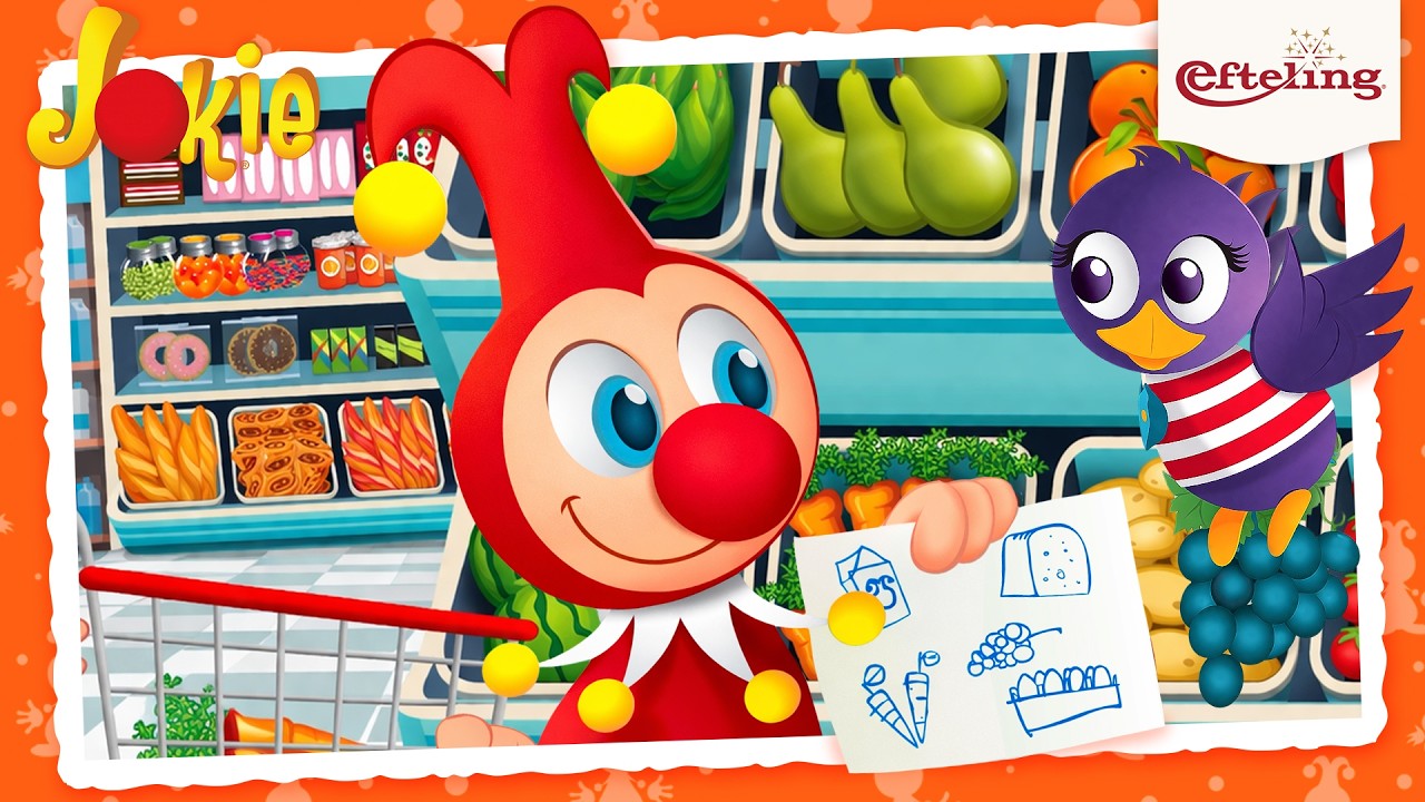 Efteling Jokie & Jet - Leren boodschappen doen
