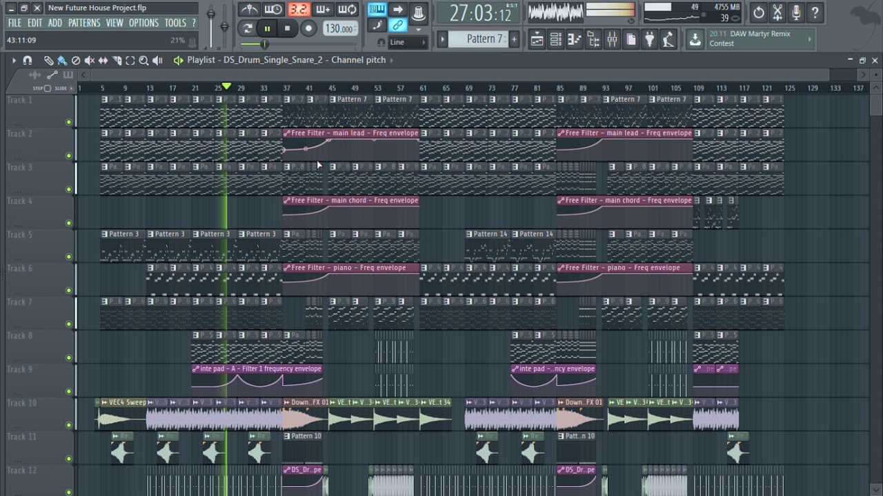 New Future House Project flp  FL Studio