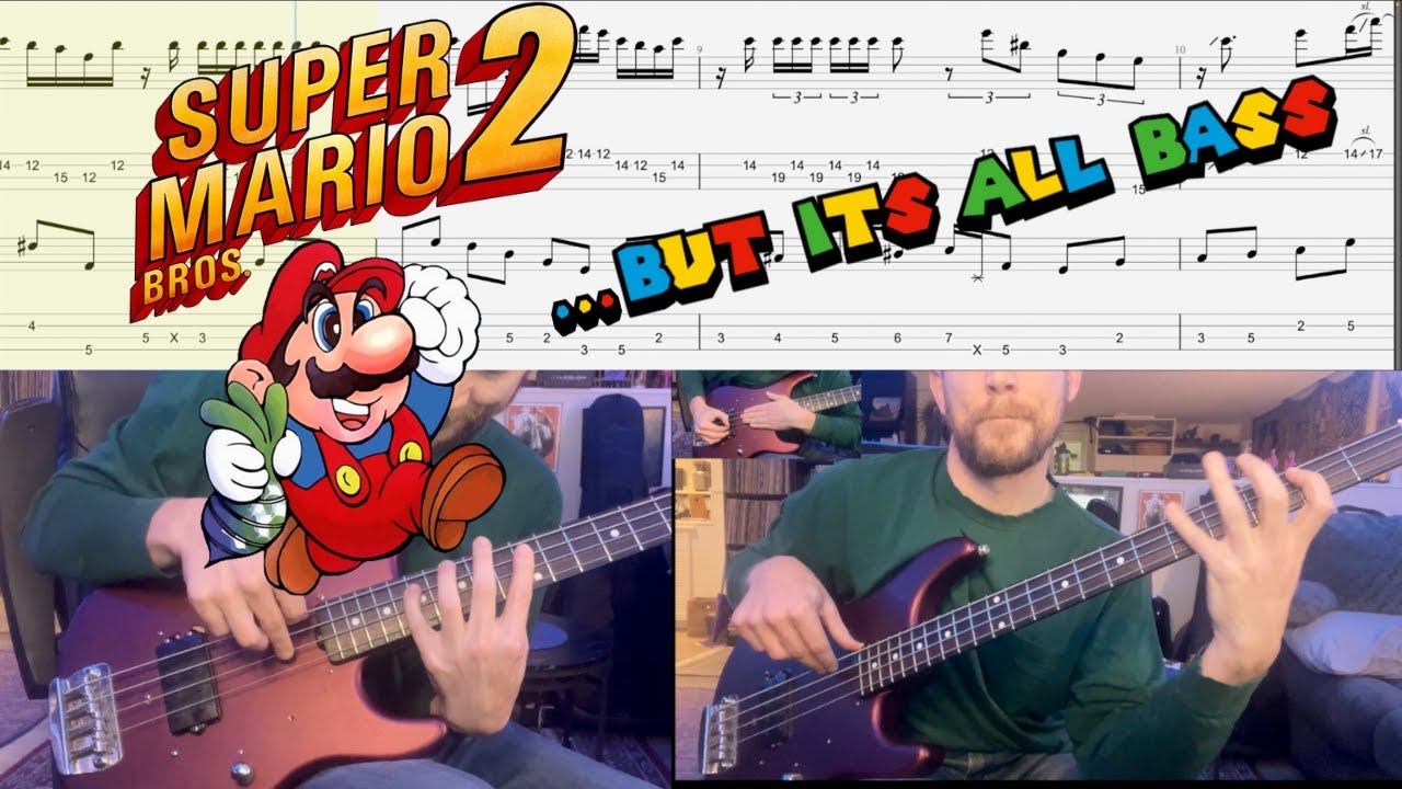 Super Mario 2... BUT ITS ALL BASS