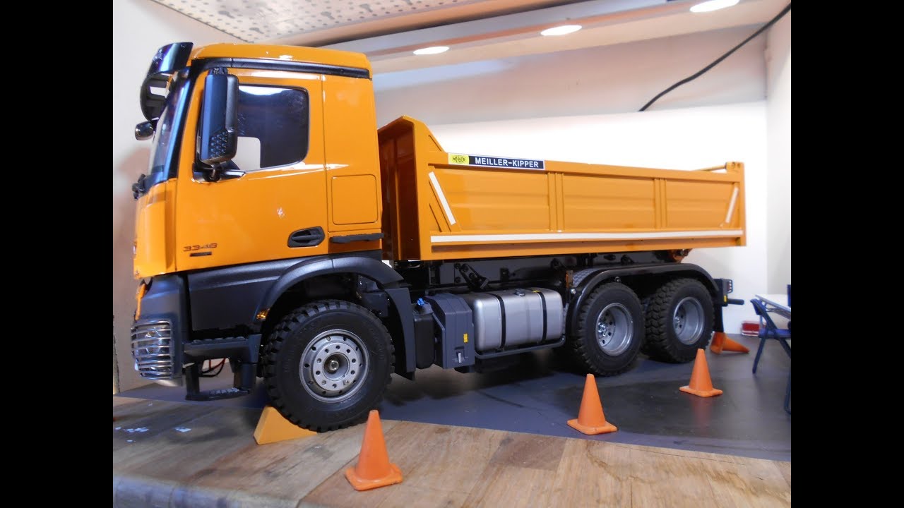 Tamiya Arocs 3348 Tipper truck Meiller Kipper Part 1