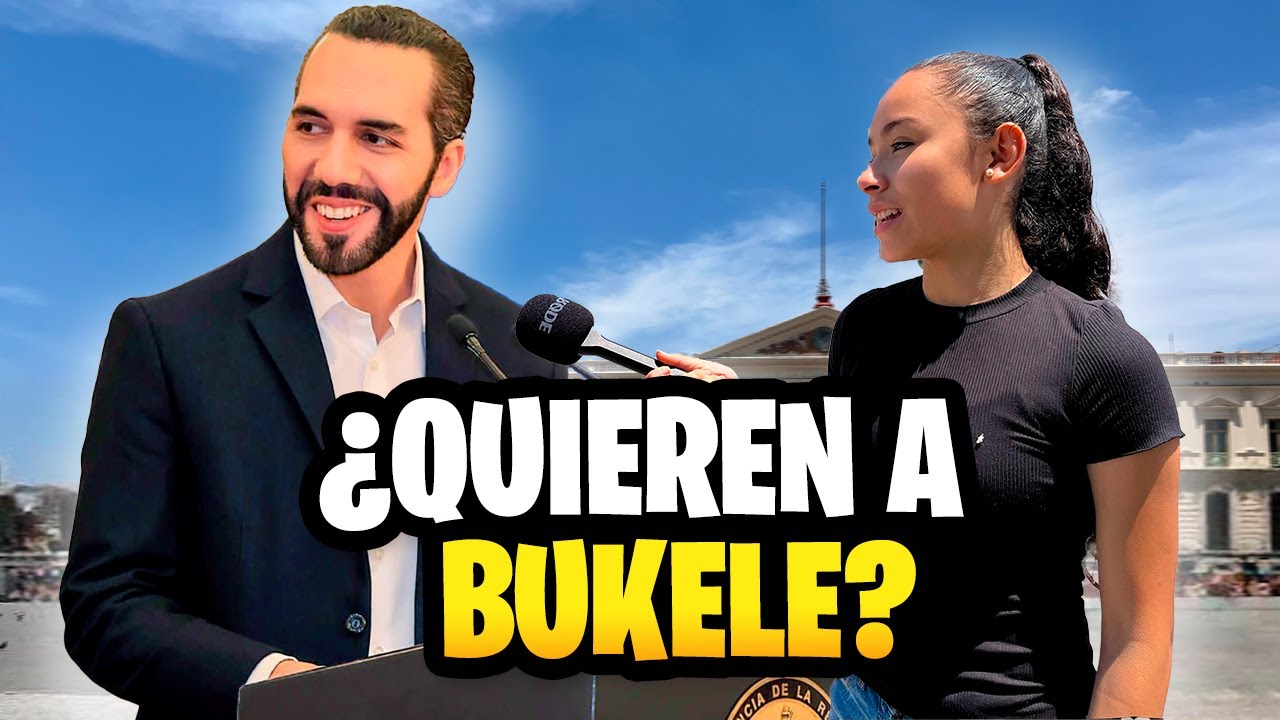 😱 Esto OPINAN los salvadoreños de NAYIB BUKELE | El Salvador 🇸🇻
