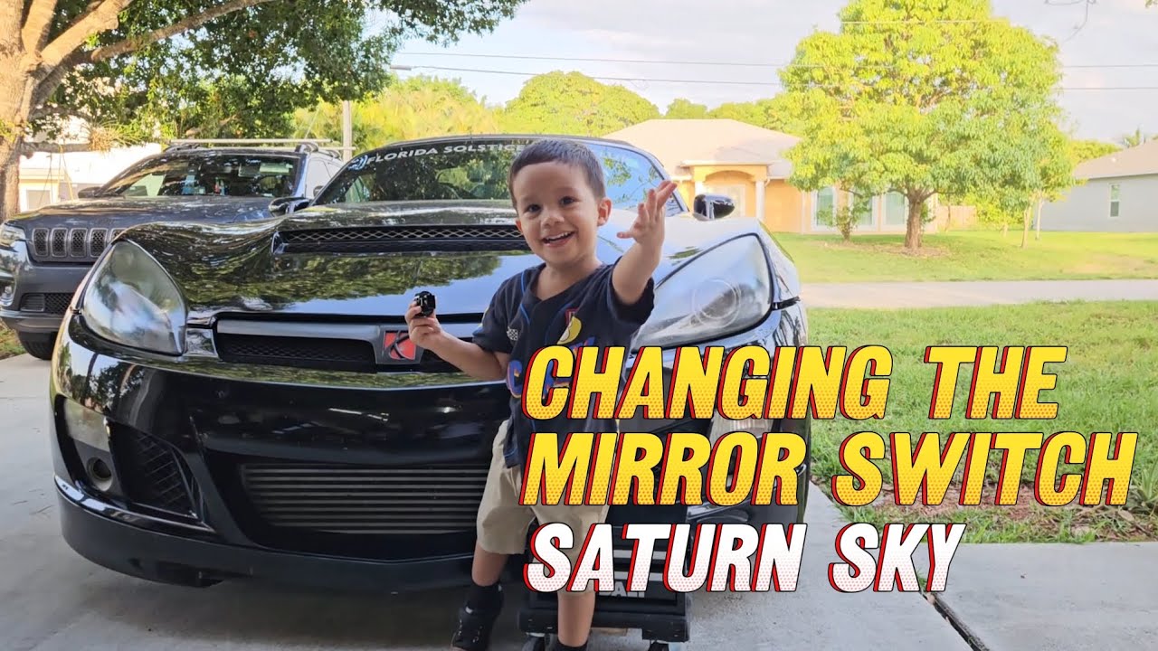 Changing the mirror switch on Saturn Sky