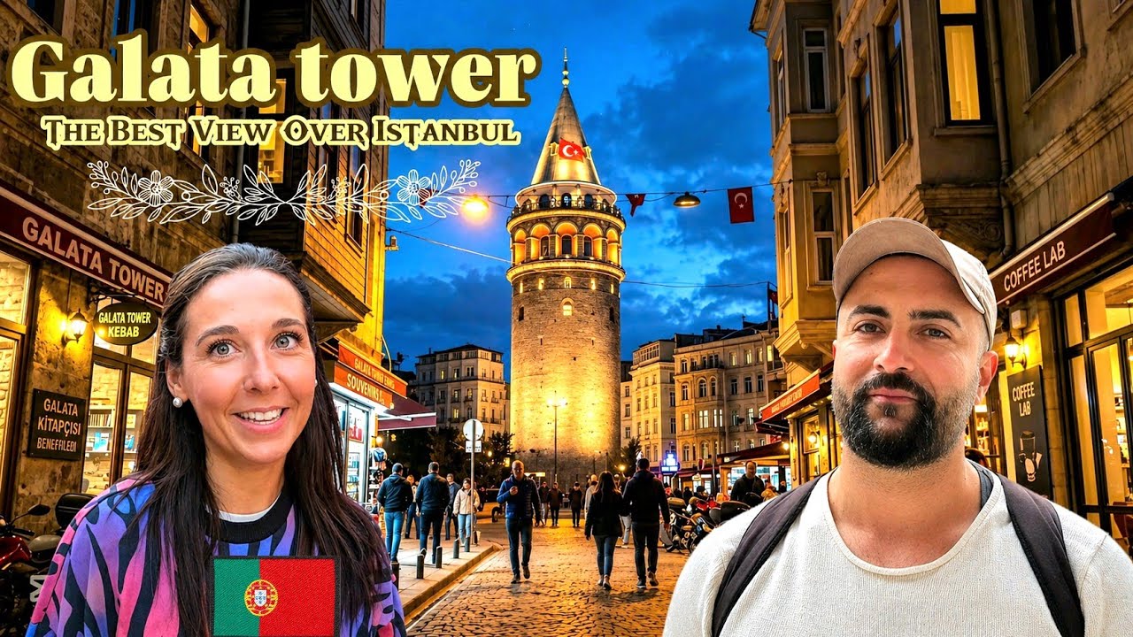 GALATA TOWER & ISTANBUL'S CAT MUSEUM SHOCKED MY PORTUGUESE FRIEND! 🤯