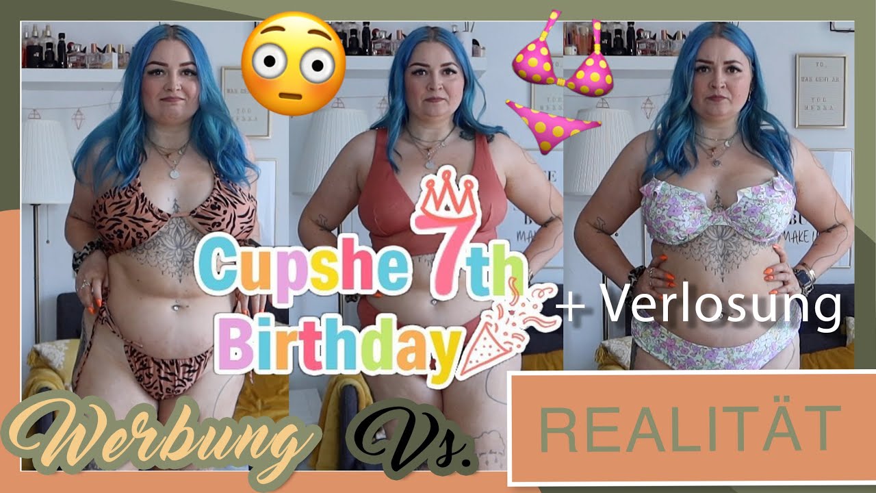 Bikinis Livetest + VERLOSUNG - Cupshe 7. Geburtstag - Werbung vs. Realität - YooNessa