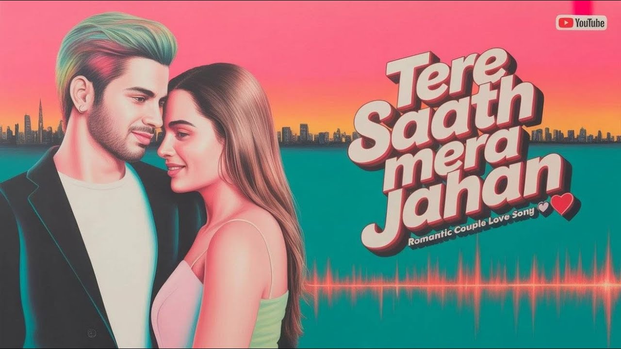 Tere Saath Mera Jahan | Romantic Couple Love Song ❤️
