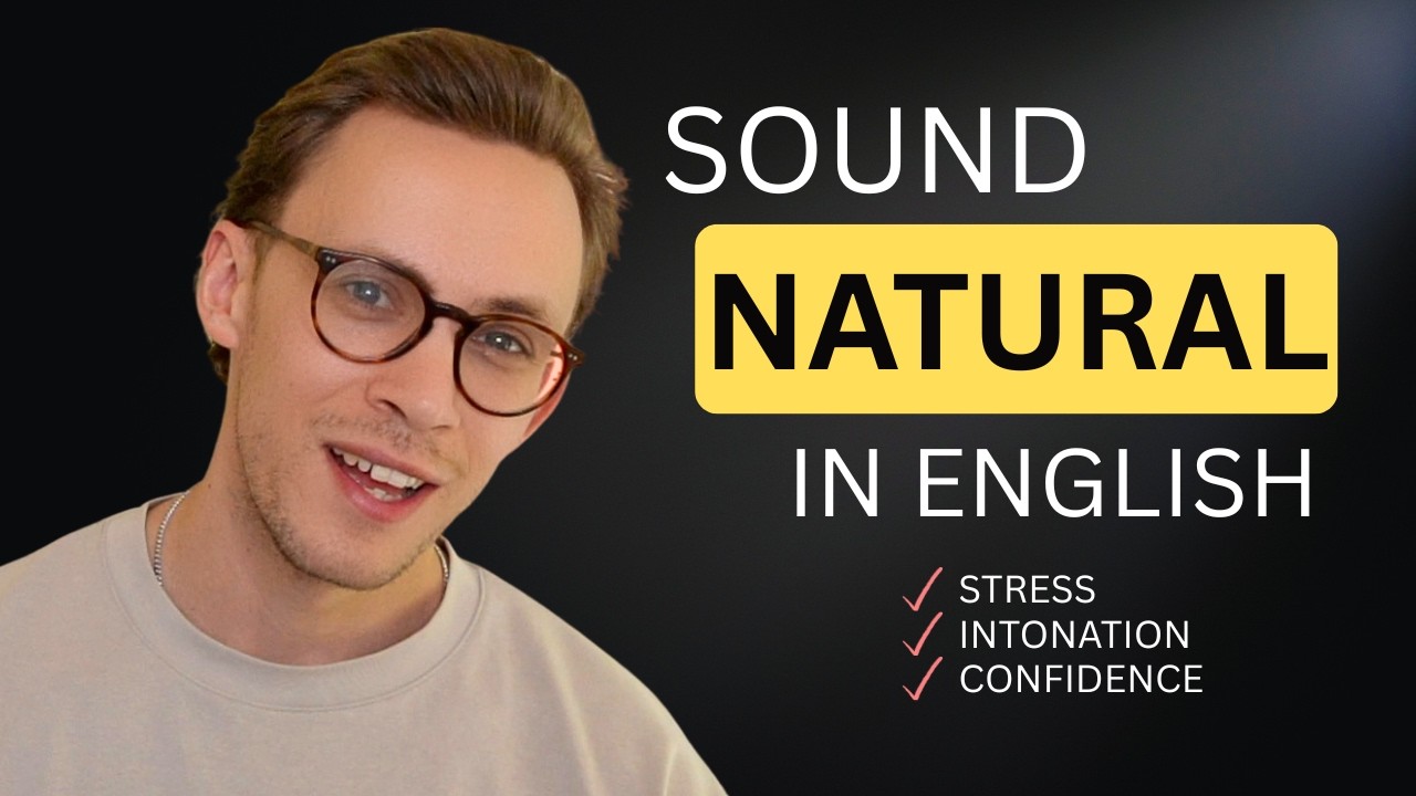 How to Stop Sounding Robotic: Use Stress and Intonation to Sound Natural in English