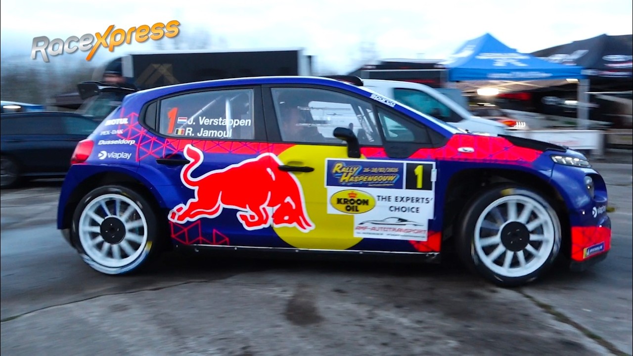 Dit is de nieuwe Citro&euml;n C3 Rally2 van Jos Verstappen