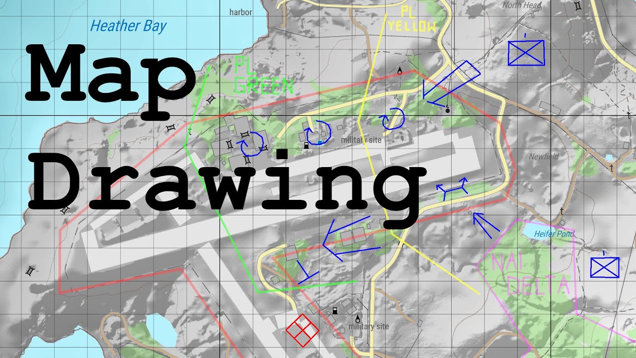 Map Drawing (Arma Reforger mod)