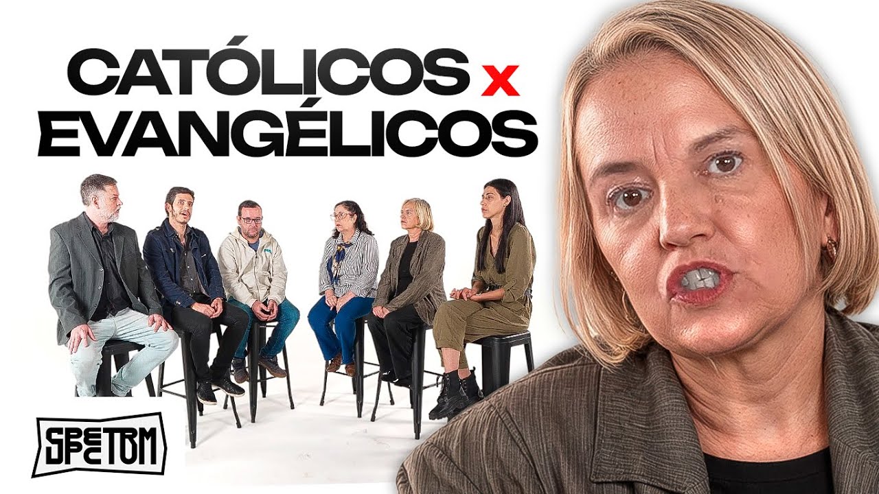 DEBATE INTENSO! 3 CAT&Oacute;LICOS VS 3 EVANG&Eacute;LICOS