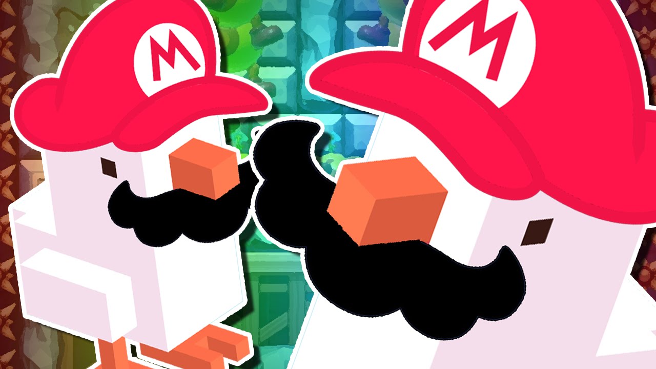 Super Mario Maker | AMAZING CROSSY ROAD COURSE!!