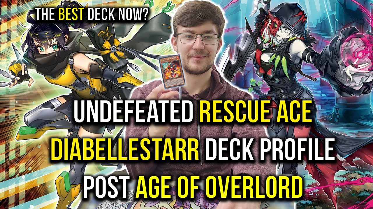 BEST DECK THIS FORMAT - Rescue-ACE Deck Profile Yu-Gi-Oh! Age of Overlord *DIABELLESTARR IS NUTS*