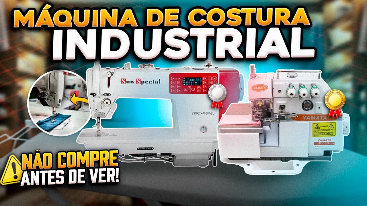 TOP 9 MELHORES MÁQUINAS DE COSTURA INDUSTRIAIS em 2025 (a Melhor Máquina de Costura Industrial)