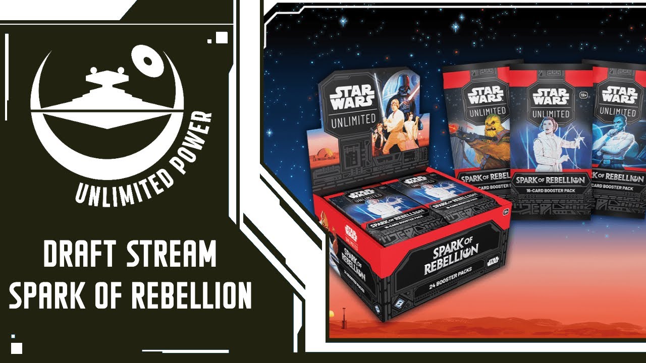 Draft Stream: Star Wars Unlimited Gameplay