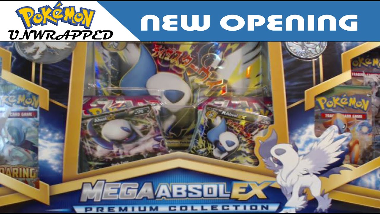 NEW - Pokemon Mega Absol EX Box Opening! POKEMON UNWRAPPED