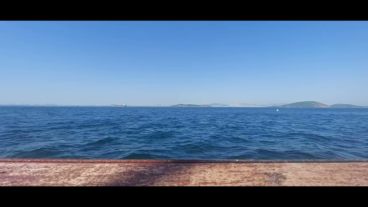 Istanbul and Islands view from Flat Island