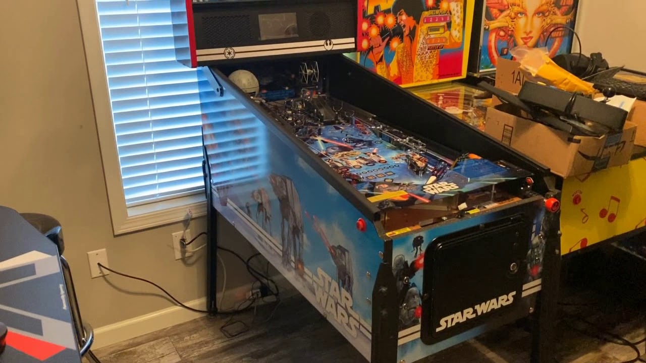 Stern Star Wars Home Pinball Machine - Initial Setup and Play