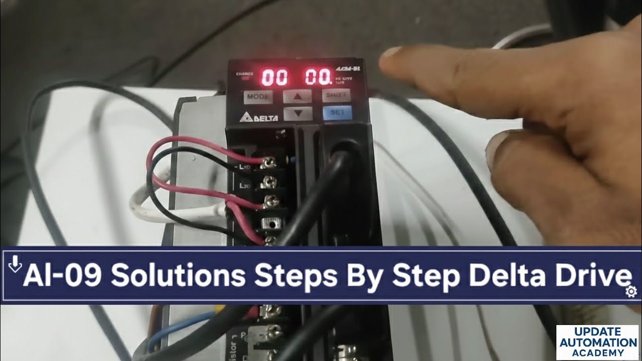 Delta Servo Drive AL009 Error Solution | ডেল্টা সার্ভো ড্রাইভে AL009 অ্যালার্ম কেন আসে এবং সমাধান, 