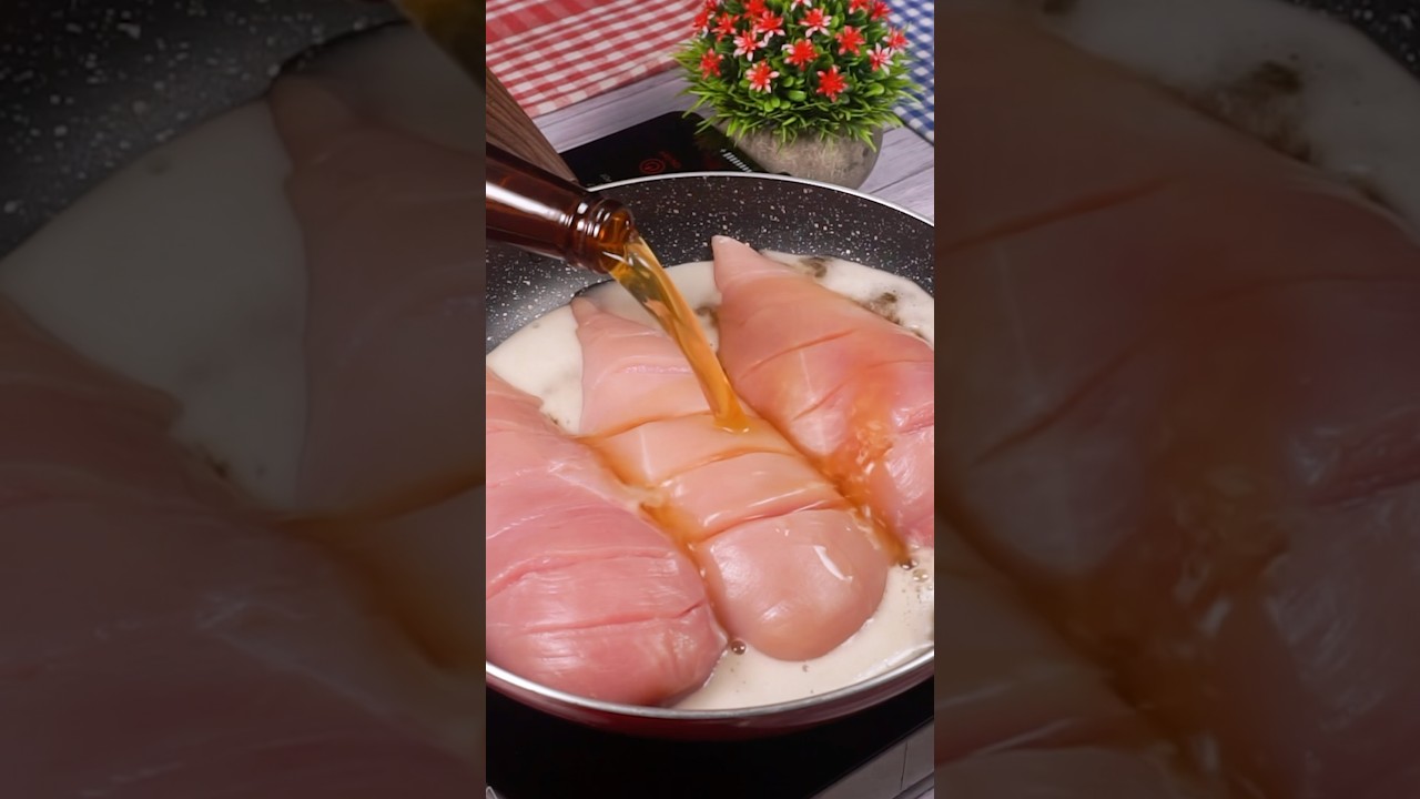 &iexcl;Pollo de restaurante 5 estrellas hecho en casa! #pollo #comida #recetas #cocina #cerveza #almuerzo