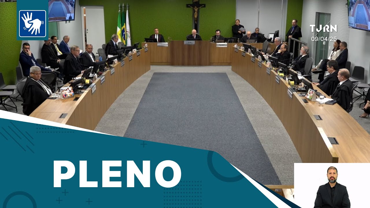 Sessão Ordinária do Pleno (09-04-2025)
