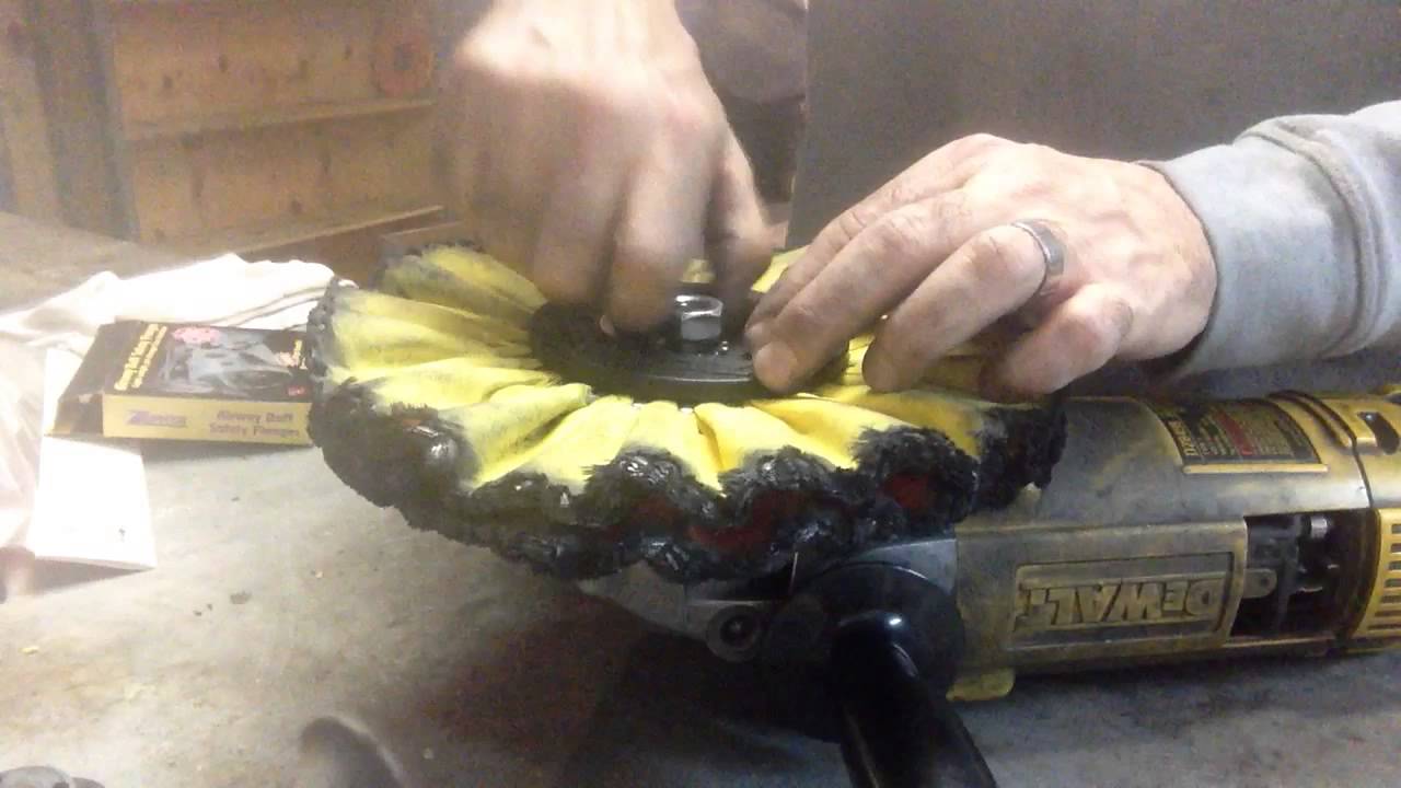 how to mount safety flanges and what tools to use - aluminum polishing