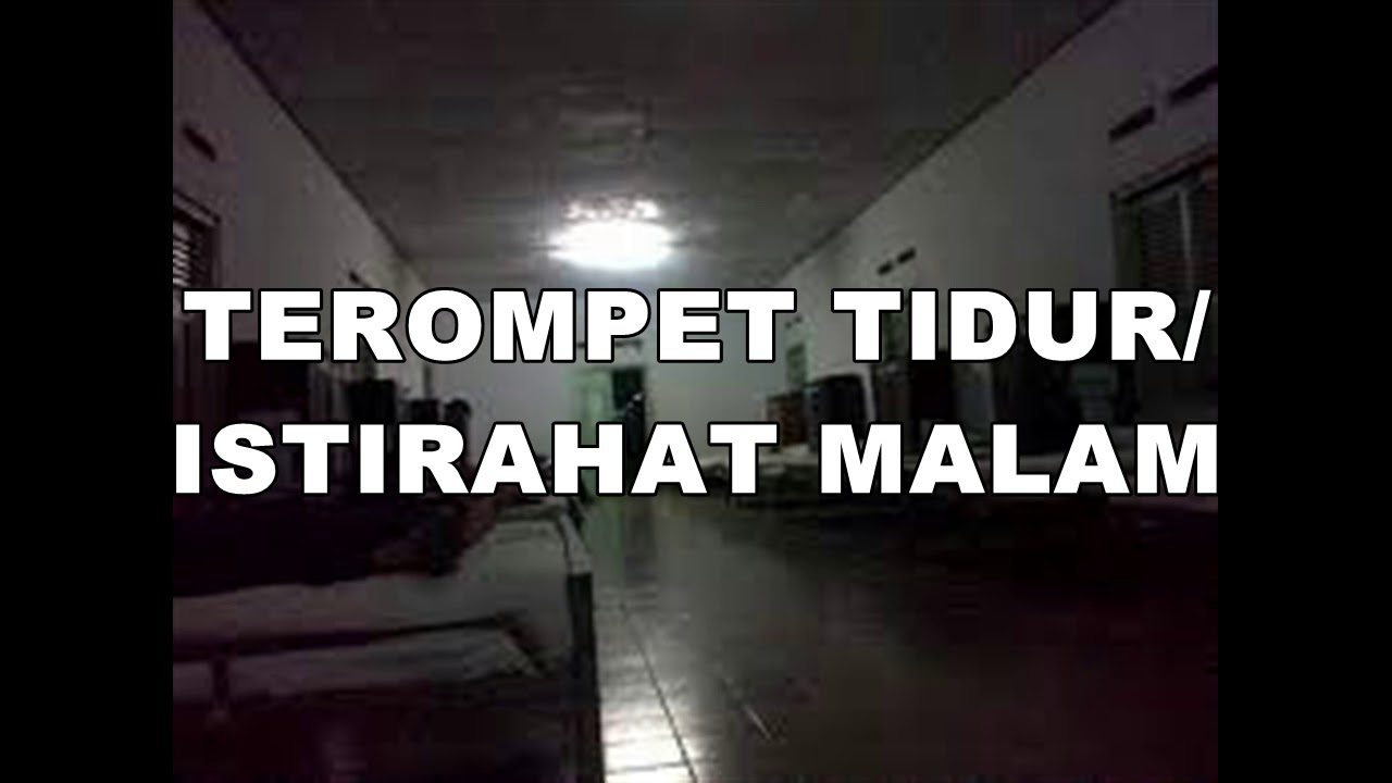 Terompet Istirahat Malam TNI Bikin Merinding.....