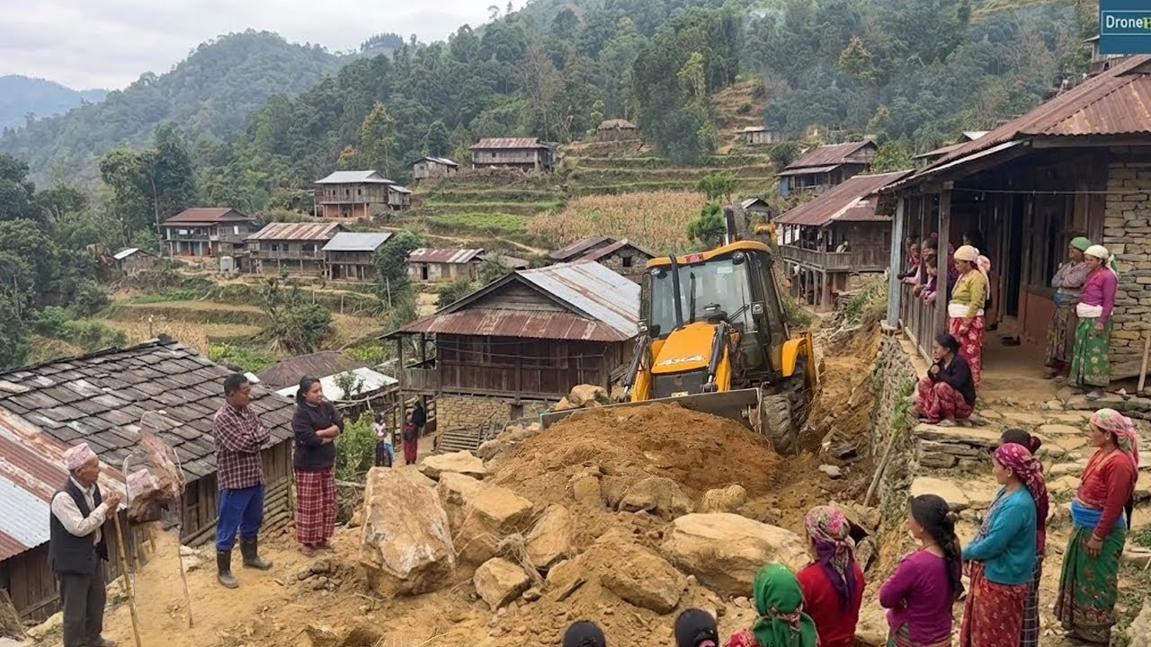 Compilation-Connecting Remote Dense Mountain Villages with New Roads & Repairing the Damaged Ones