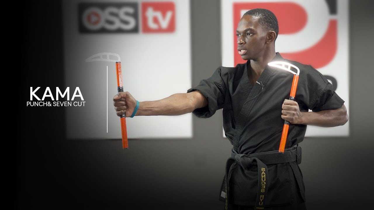 Kamas Martial Arts Tutorial  - Rashad Eugene on Oss TV #martialarts