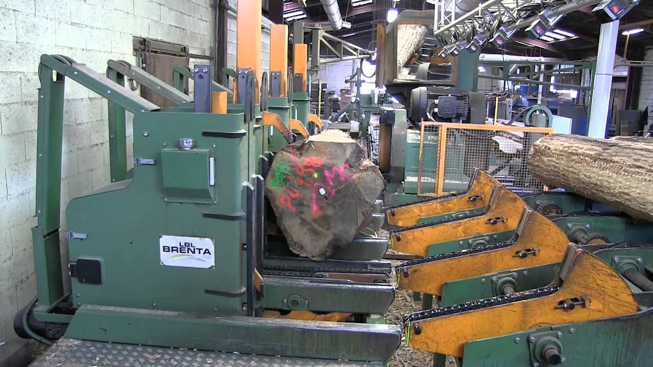 SCIERIE DE FEUILLUS - HARDWOOD SAWMILL