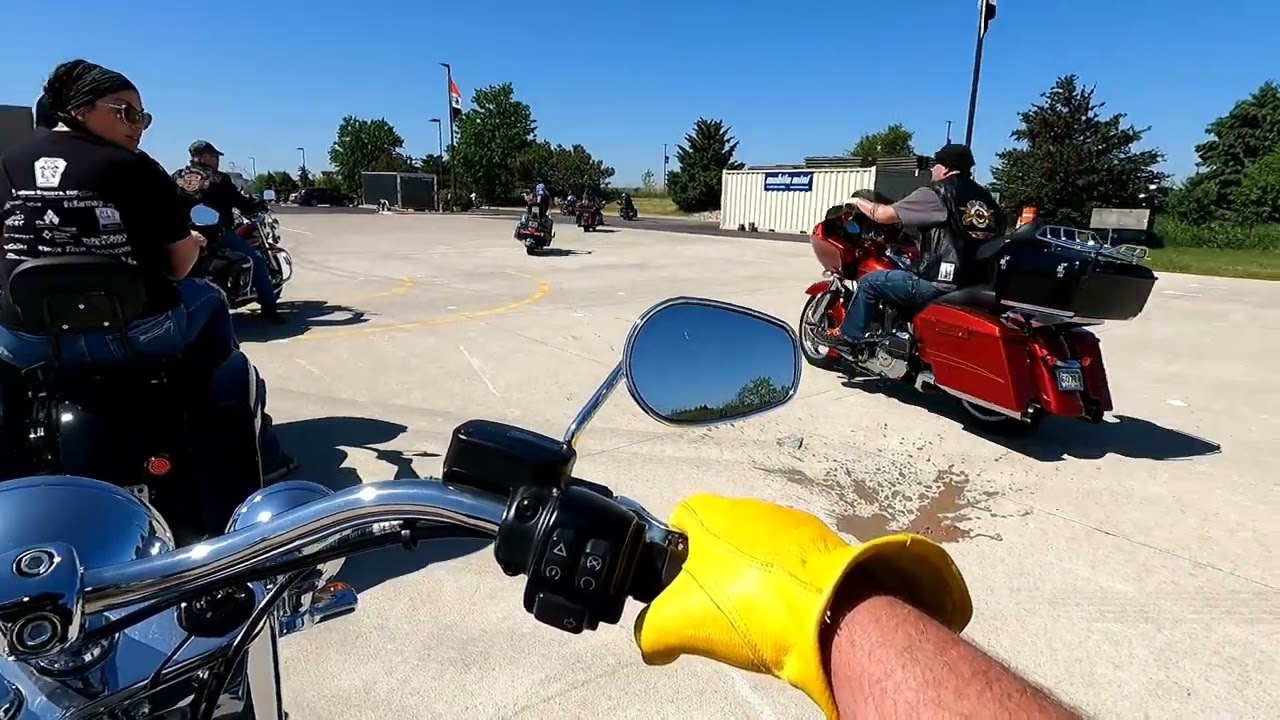 204 Motorcycles @ WI Harley's Honor Ride