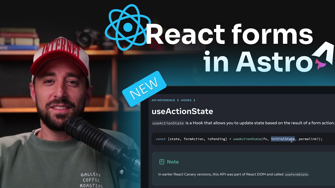 React form hooks in Astro!
