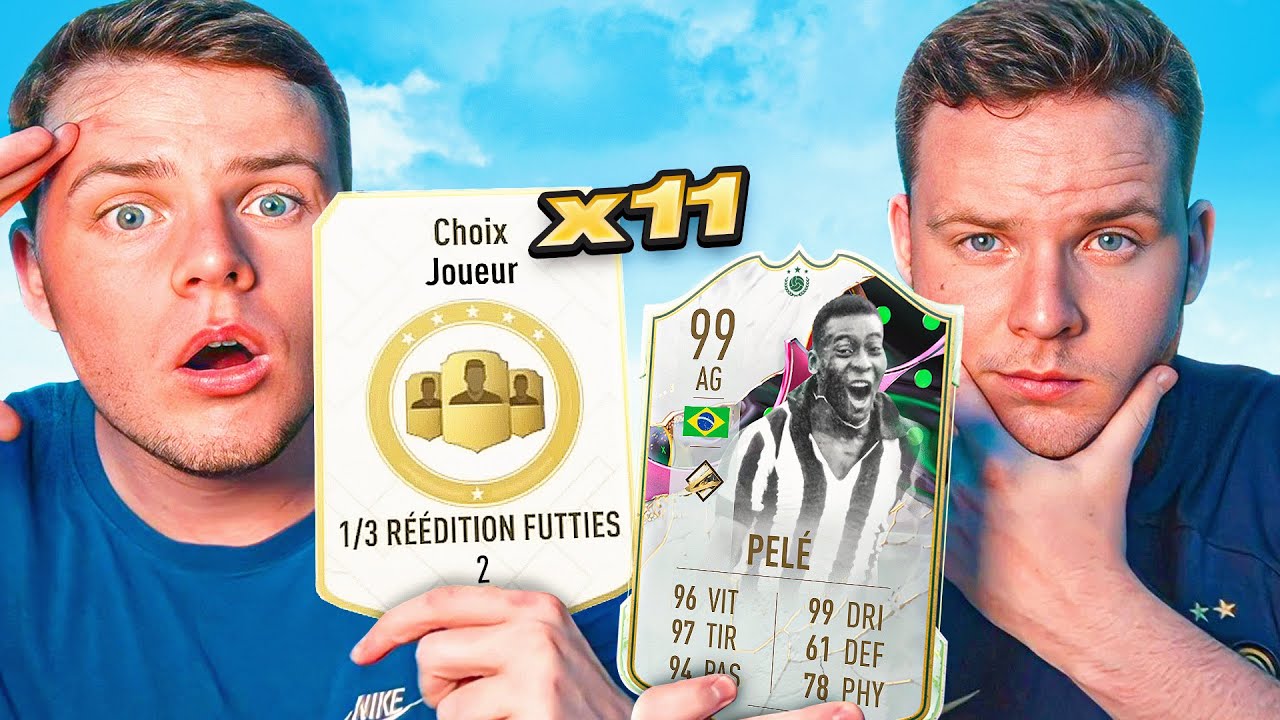11x CHOIX FUTTIES 3 décident de notre Équipe FUT Champions et ses PACKS…